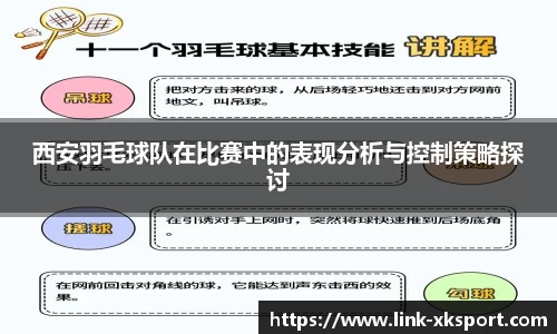 西安羽毛球队在比赛中的表现分析与控制策略探讨